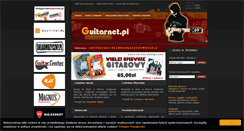 Desktop Screenshot of guitarnet.pl