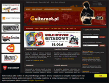 Tablet Screenshot of guitarnet.pl